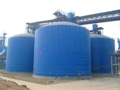 长安水泥钢板库改造